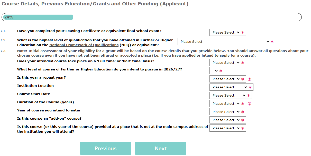 C1-C3 Course Details