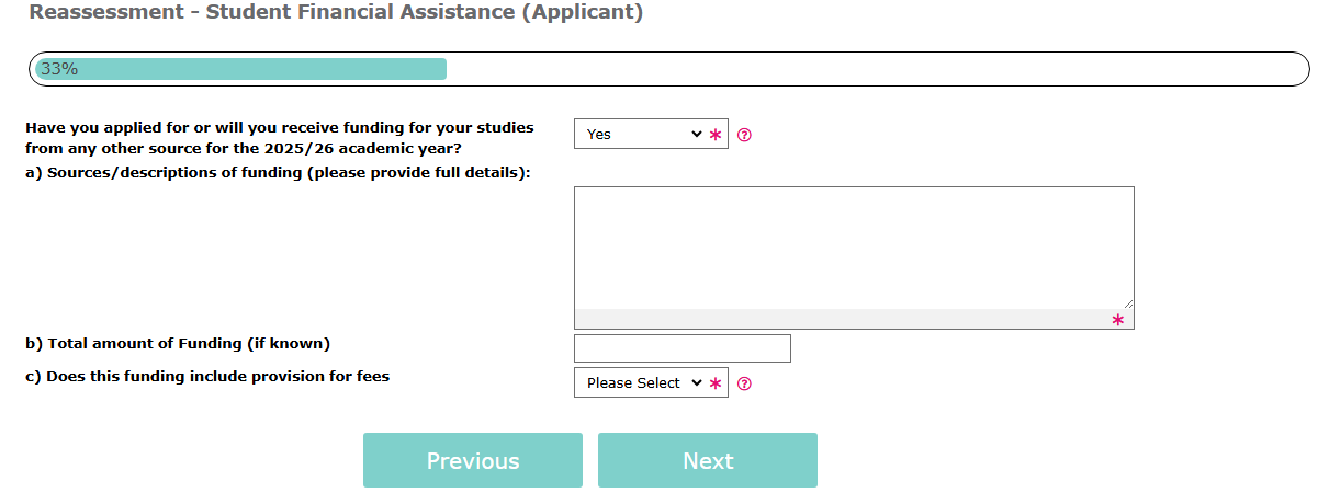 Image of Reassessment OFA Yes 25-26 screen